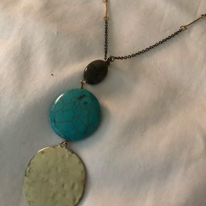 Simple long necklace